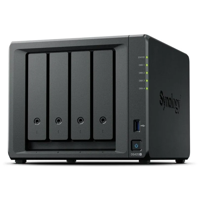 Disco Rigido NAS Interno Synology 32TB Ethernet RJ45 RAID Celeron DS425+ - immagine 1