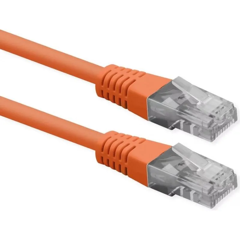Cavo di rete Roline CAT6 U/UTP RJ45 3m arancione - immagine 1