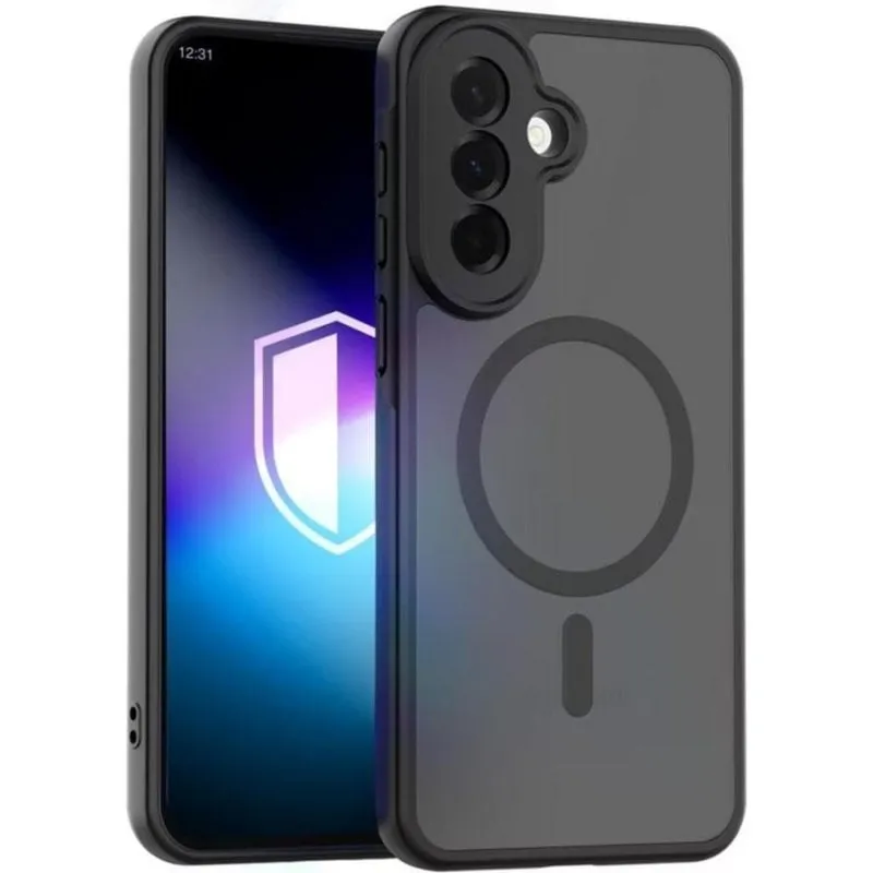 Funda para móvil 3MK Misty MagCase Backcover PC TPU Nero MagSafe per Samsung Galaxy A57 - immagine 1
