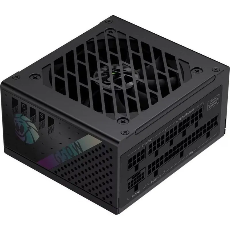 Alimentatore GameMax GS 650G 650W SFX semi-modulare nero - immagine 1