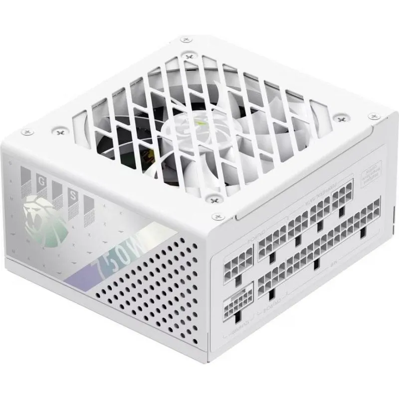 Alimentatore GameMax GS 750G WH 750W SFX bianco con garanzia 24 mesi - immagine 1