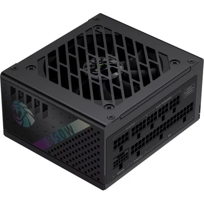 Alimentatore GameMax GS 850G 850W Certificazione 80+ Gold SFX nero - immagine 1