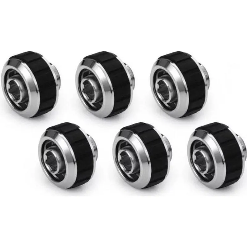 Refrigerazione Liquida Alphacool Apex Grip Fitting 16/10 mm Cromato - immagine 1