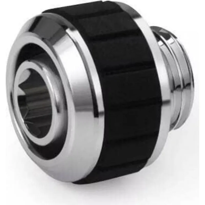 Refrigerazione Liquida Alphacool Apex Grip Fitting per tubi 13/10 mm cromato - immagine 1