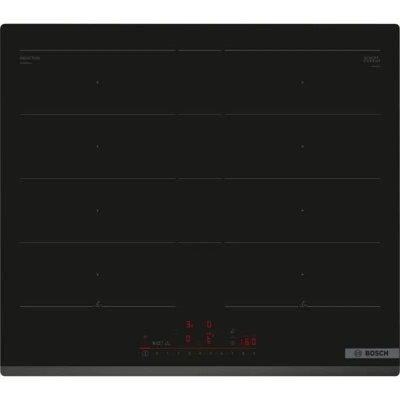 Piano a induzione Bosch Serie 6 PXY63KHC1E 4 zone 60 cm FlexInduction Home Connect - immagine 1