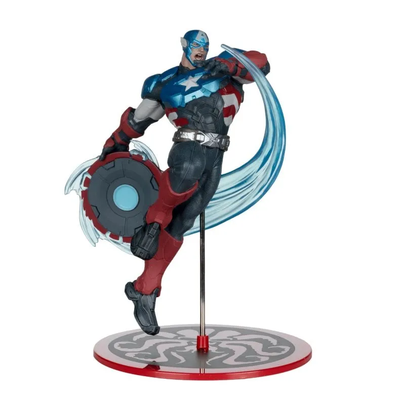 Action figure McFarlane Captain America Marvel Rivals 1/10 Premium - immagine 1
