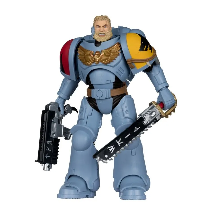 Figura d'Azione McFarlane Grey Hunter Space Wolves Warhammer 40 000 18 cm - immagine 1