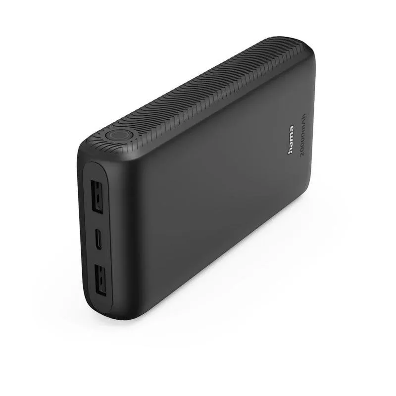 Batteria Esterna Hama 20000 mAh Carica Rapida Antracite - immagine 1