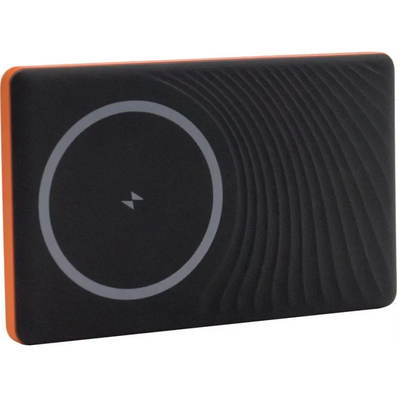 Batteria Esterna RealPower PB-5000 MAG 5000 mAh MagSafe Arancione - immagine 1