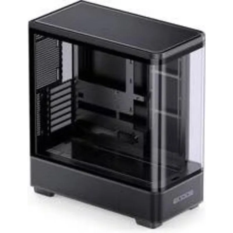Case PC Jonsbo TK-5 Black Midi Tower Vetro ATX - immagine 1