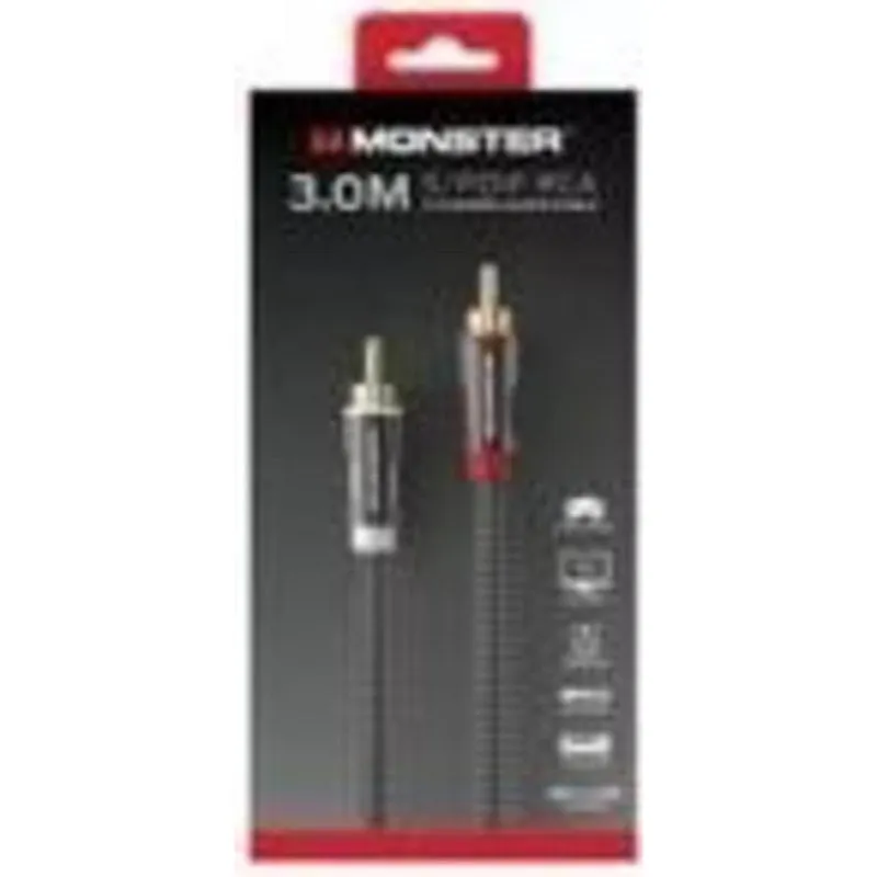 Cavo Audio RCA Monster 3 m Analogico - immagine 1