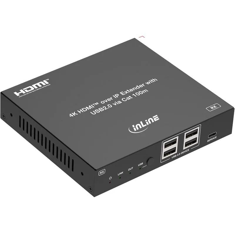 Estensore KVM Aten InLine 57886H HDMI 2.0b 4K60 su IP - immagine 1