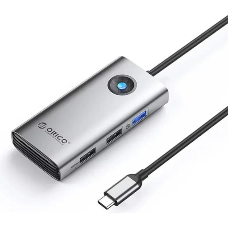 Hub USB-C Orico PW11-5P 5 Porte HDMI 4K 60W PD USB 3.0 - immagine 1