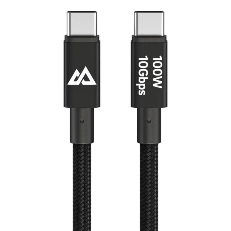 Cavo USB-C Black Rock 1,2 m USB 3.2 Gen 1 100 W - immagine 1