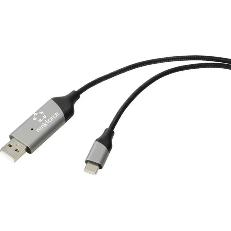 Cavo USB-C Renkforce RF-7116126 2 m Schermato Rame - immagine 1