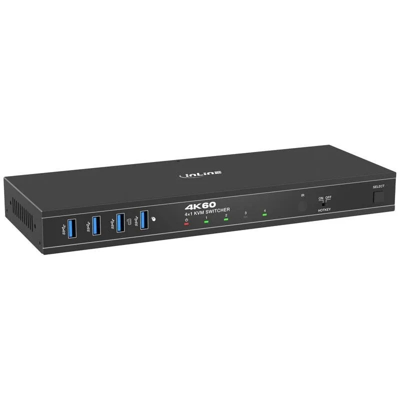 Switch KVM Aten InLine 57885J 4 DisplayPort 4K 60Hz - immagine 1