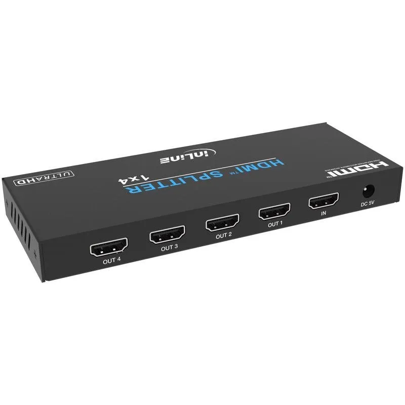 Splitter HDMI C2G InLine 1x4 4K UHD 60Hz - immagine 1