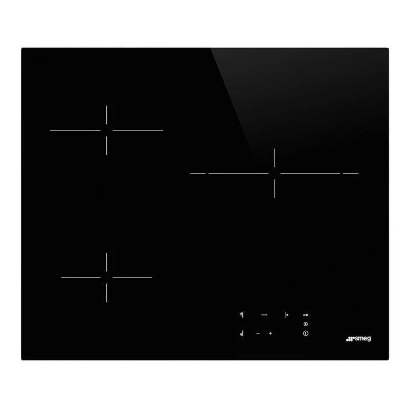 Placca in vetroceramica Smeg 3 zone 1,2-2,4 kW Comando touch - immagine 1