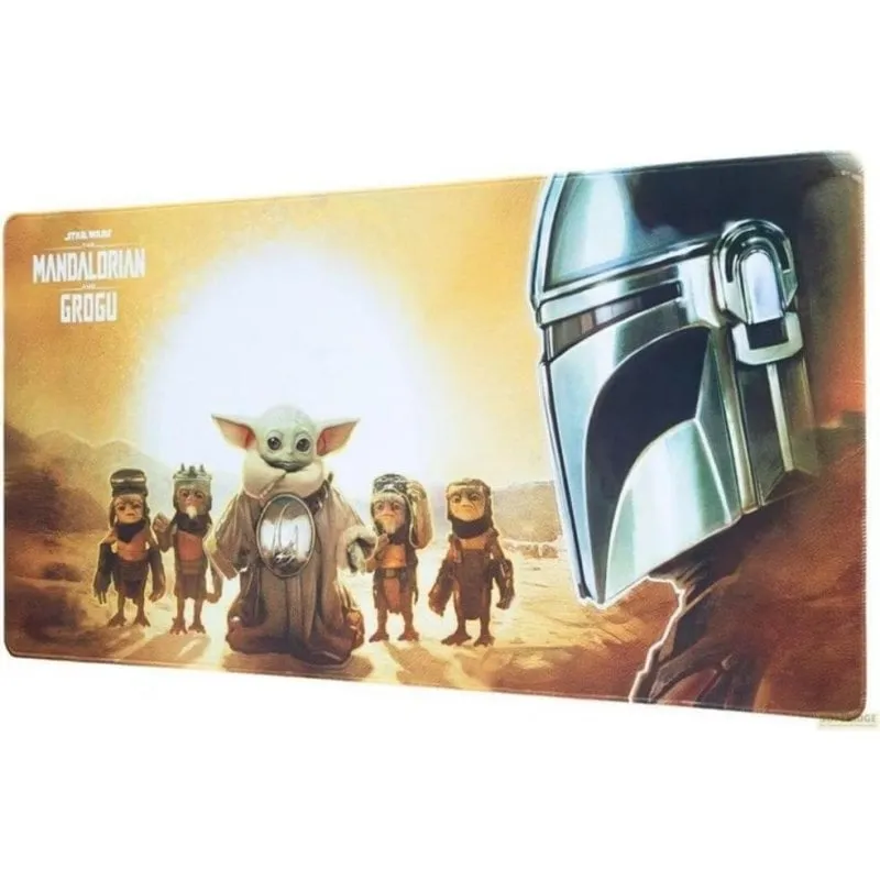Tappetino Gaming XL Star Wars The Mandalorian & Grogu Grupo Erik - immagine 1