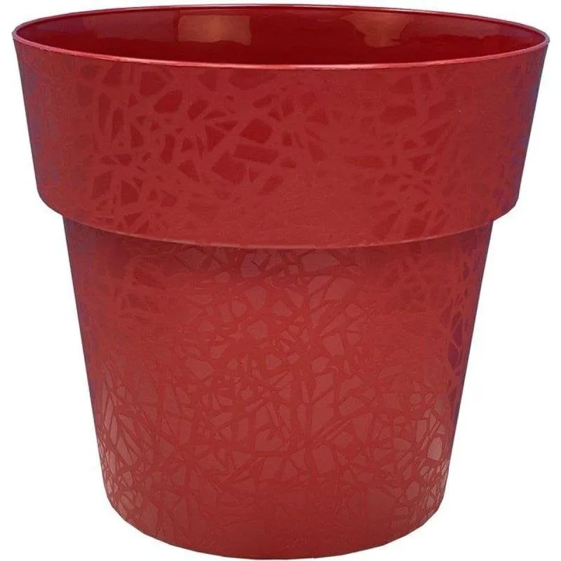 Vaso Riviera Terea Rosso Brillante Polipropilene Ø58 cm - immagine 1