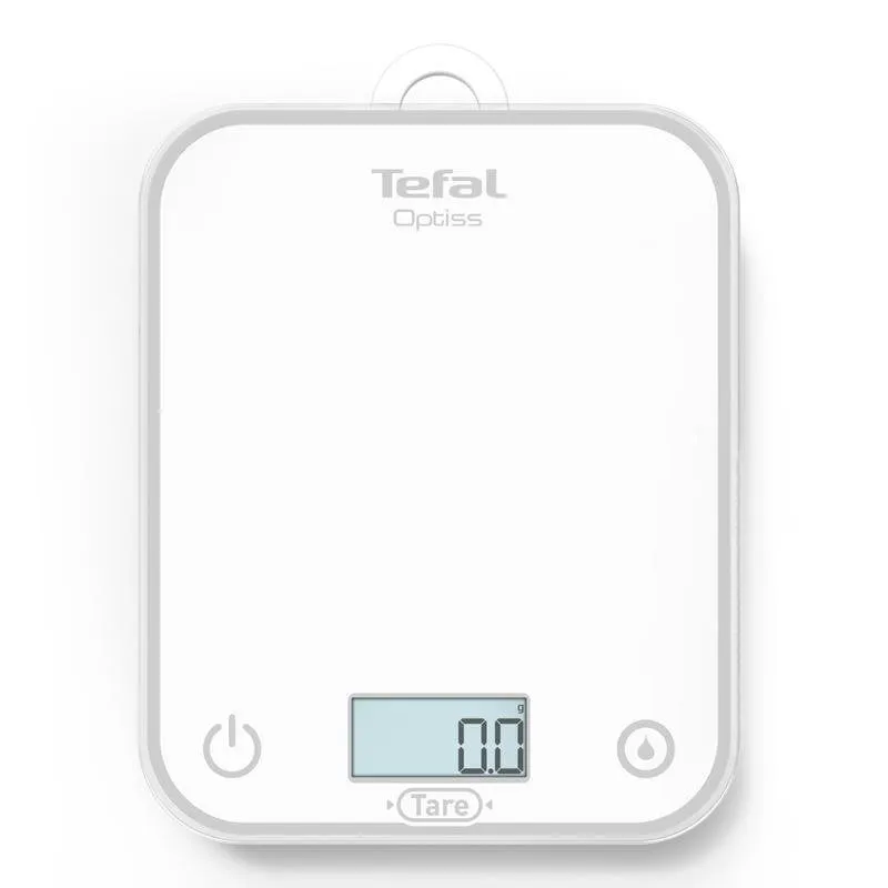 Bilancia Elettronica Cucina Tefal Optiss BC50U0 5kg 0,5g Bianco - immagine 1