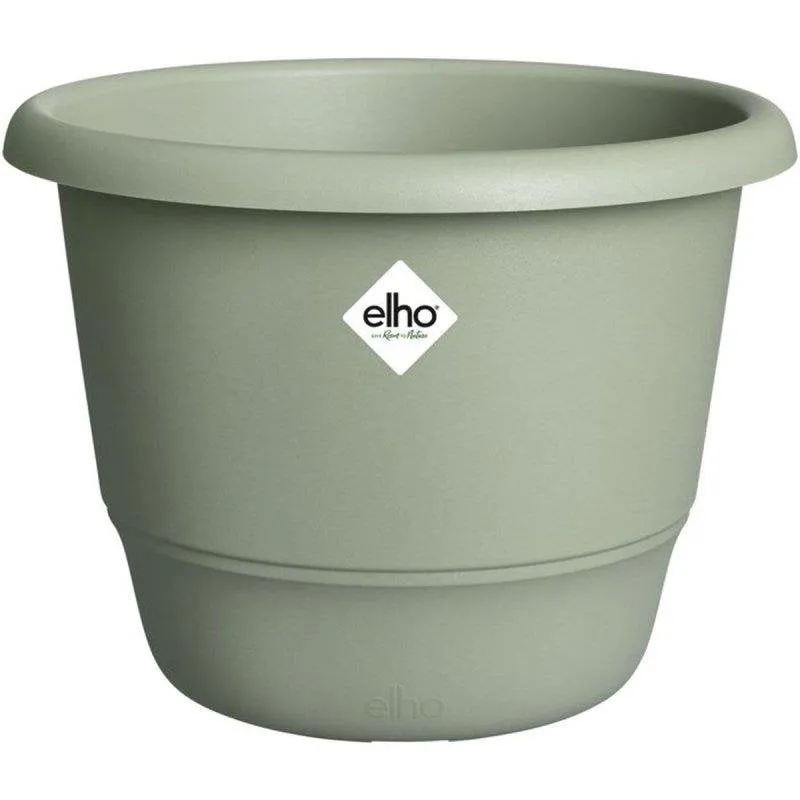 Vaso Esterno Elho Amiga Round 55 Verde 55L Ø55xH41cm Riciclato - immagine 1