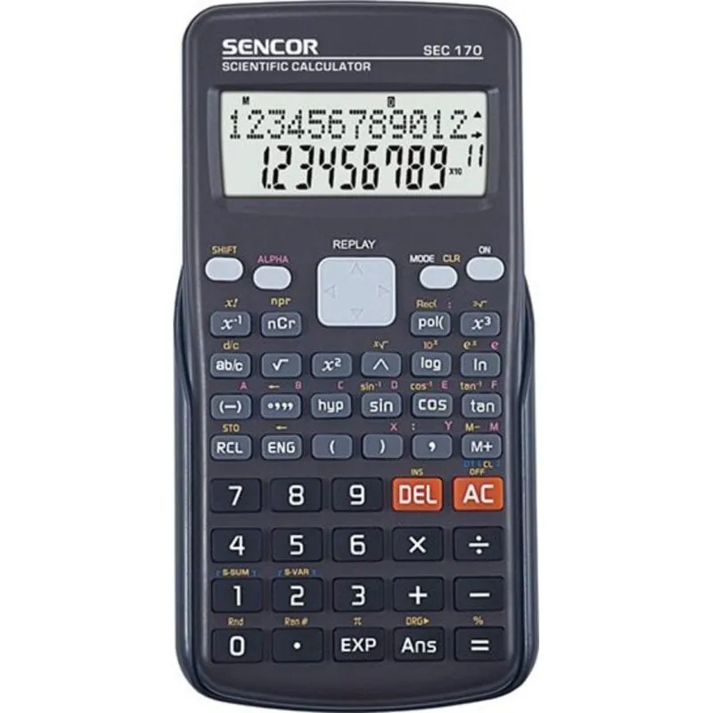 Calcolatrice Scolastica Sencor SEC 170 12 cifre - immagine 1
