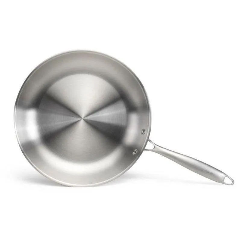 Padella Livoo Brigade Triply 28 cm Acciaio Inox Induzione Forno - immagine 1