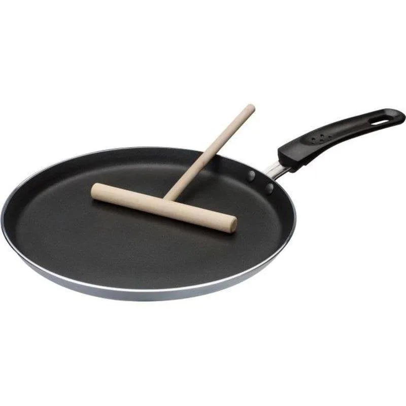 Padella per Crêpes GSW 26 cm Alluminio Induzione Antiaderente Multistrato - immagine 1
