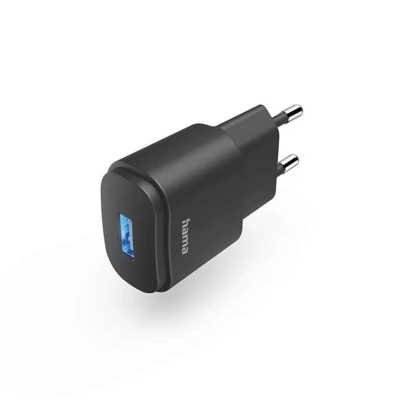 Caricatore USB-A Hama 00201644 6W compatto con protezione intelligente - immagine 1