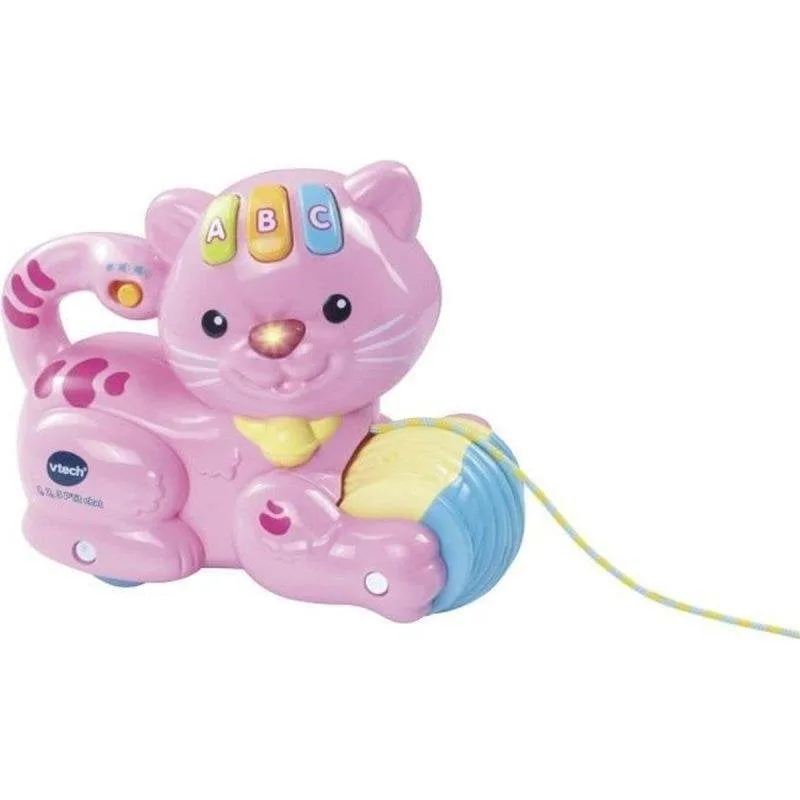 Gioco peluche interattivo VTech 1, 2, 3 P'tit Chat 12-36 mesi 12 melodie 5 canzoni - immagine 1