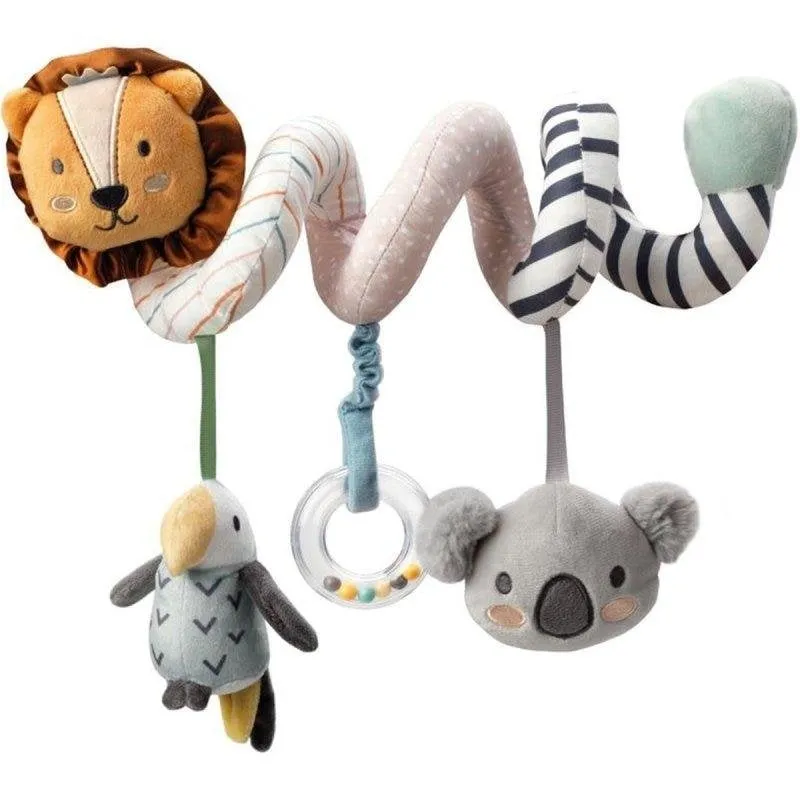 Spirale di Attività per Carrozzina Nûby Animal Adventures Beige Sonora - immagine 1