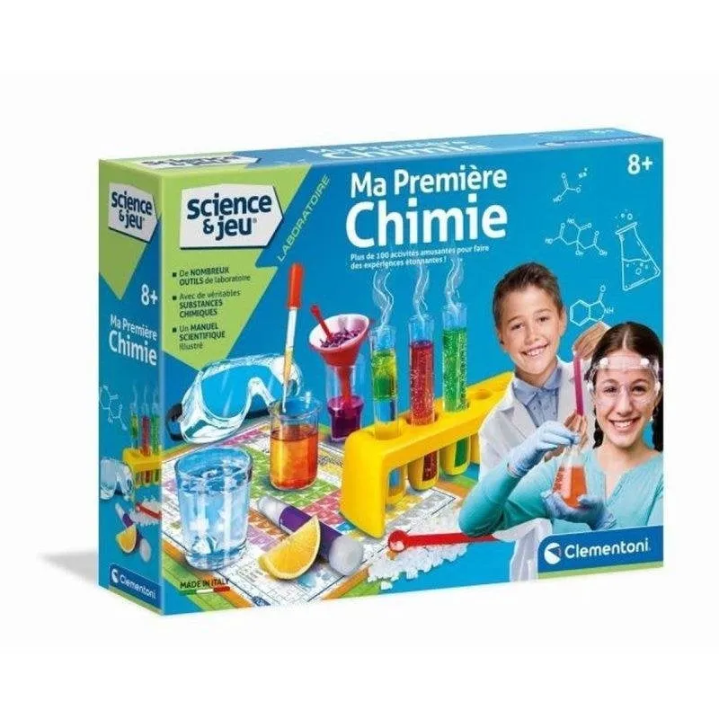 Kit di Chimica per Bambini Clementoni Ma Première Chimie 100+ Esperimenti - immagine 1