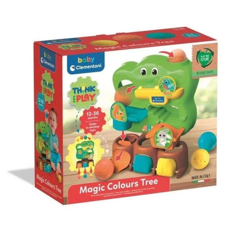 Giocattolo Clementoni 17511 Albero di Palline Interattivo con Scivoli Colorati - immagine 1