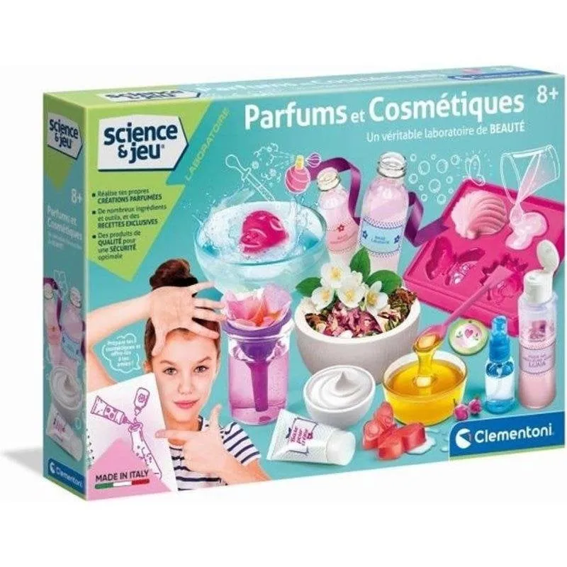 Kit Creazione Profumi e Cosmetici Clementoni Science & Jeu per Bambini dai 8 anni - immagine 1