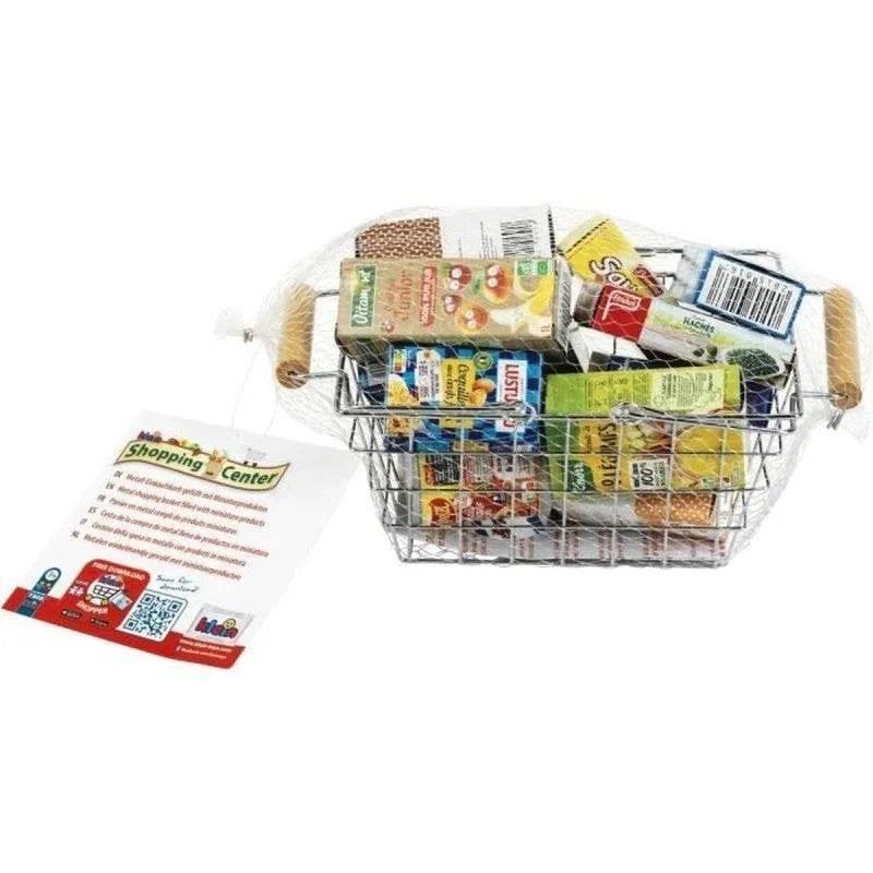 Cestino della spesa Klein con cibo francese - 26,5 x 16 x 10 cm - immagine 1