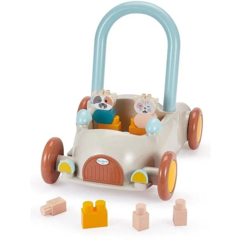 Ecoiffier Chariot de Marche Carrozzina Primi Passi 12+ Mesi 16 Accessori Multicolor - immagine 1