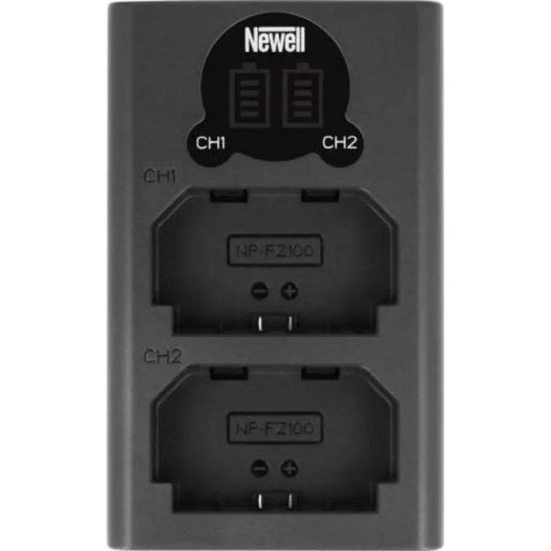Caricatore Newell DL-USB-C Doppio Canale per Batterie NP-FZ100 - immagine 1