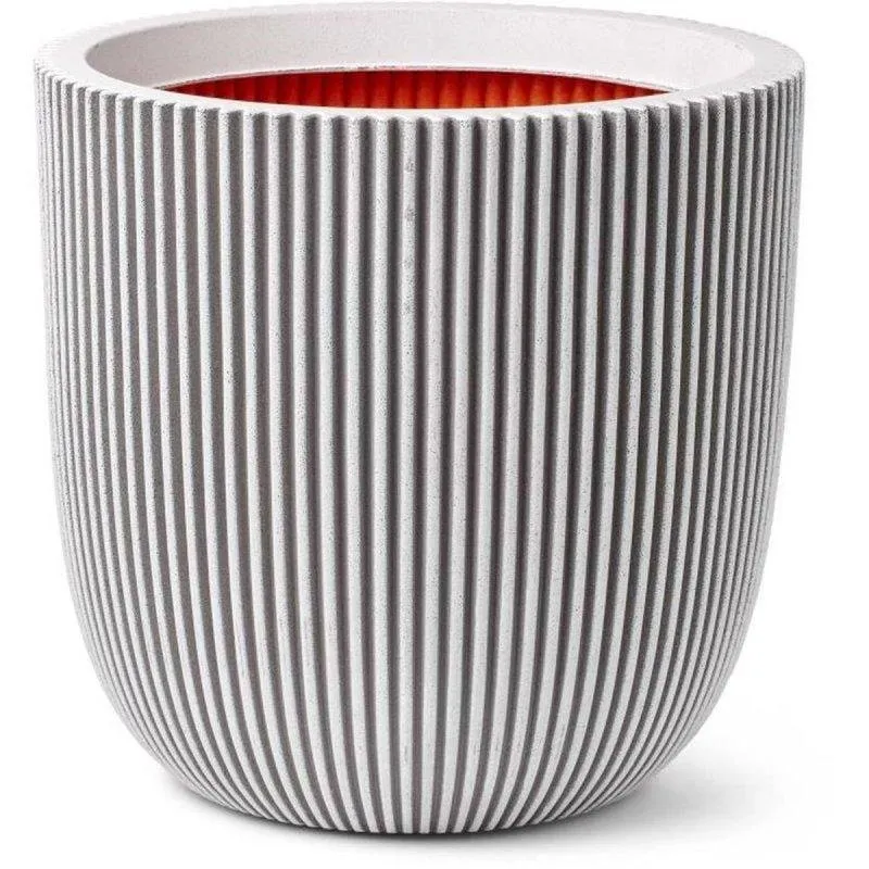 Vaso Capi Groove NL Sferico 43x41 cm Polietilene Riciclato 47L - immagine 1