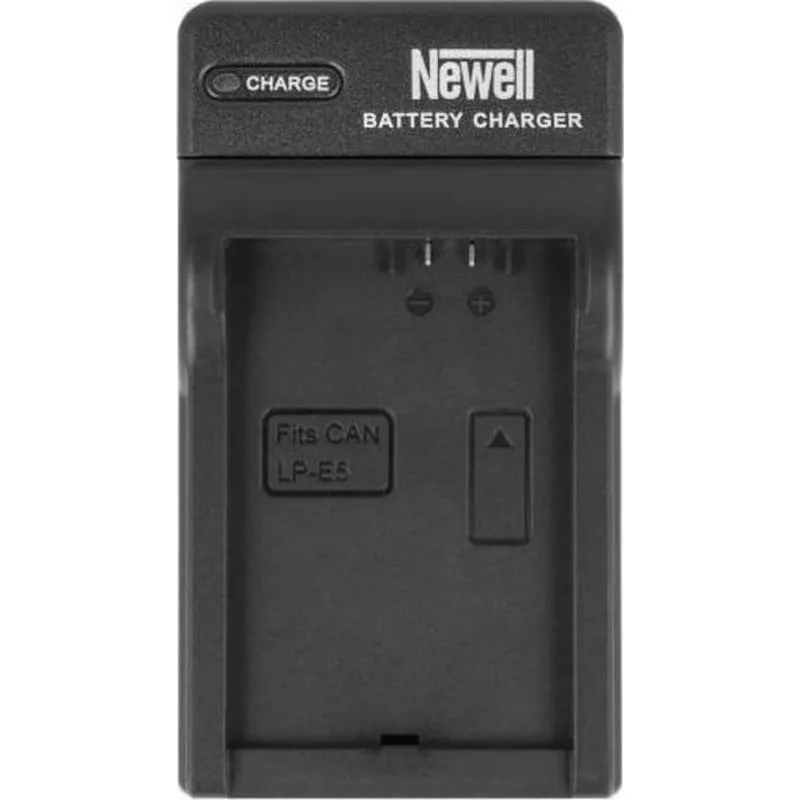 Caricabatterie USB Newell LP-E5 per batterie Canon compatto e affidabile - immagine 1