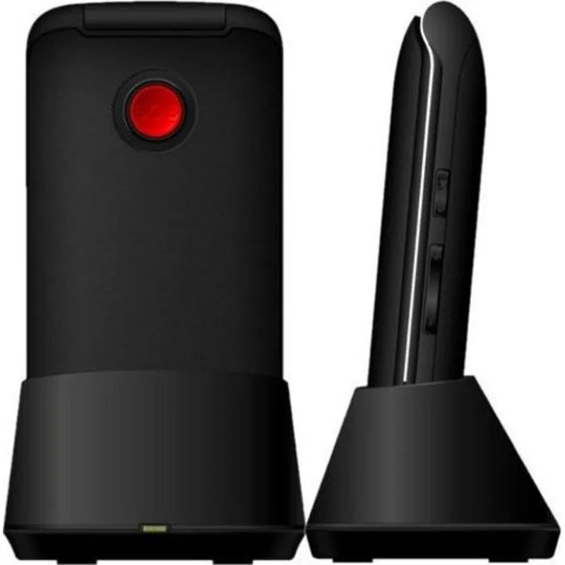 Mobiola MB610 2G 2,4" Dual SIM microSIM con Base di ricarica Nero - immagine 1