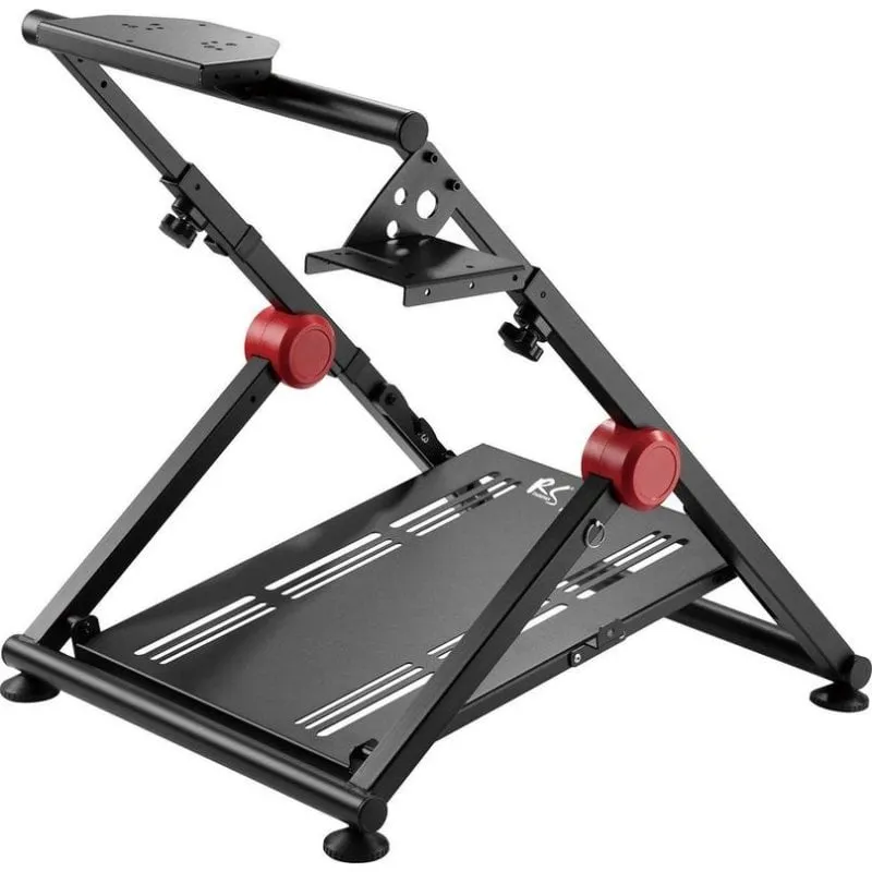 Supporto volante da corsa NanoRS RS-155 Pieghevole Acciaio Nero/Rosso - immagine 1