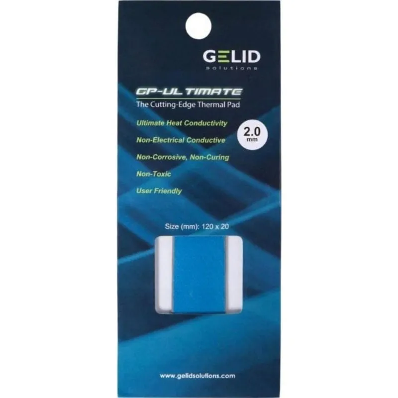 Cuscino Termico Gelid TP-GP05-D 20x120 mm 12 W/mK - immagine 1