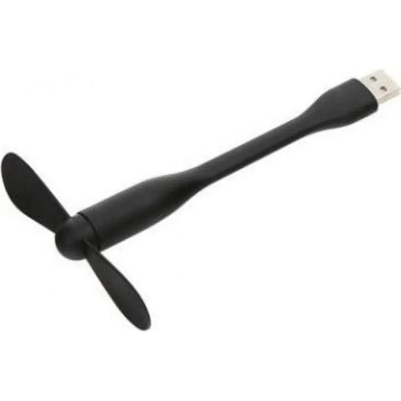 Mini Ventilatore USB Omega 43442 Ultra Silenzioso 1 Velocità Inclinazione Regolabile - immagine 1