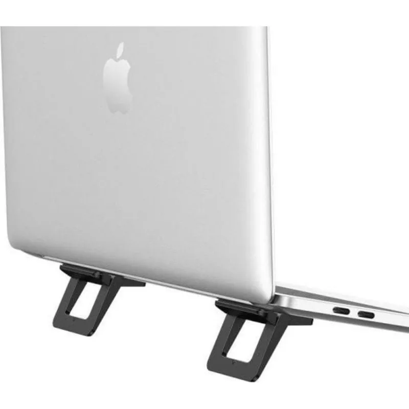 Supporto pieghevole antiscivolo per laptop Usams US-ZJ054 2 pezzi - immagine 1