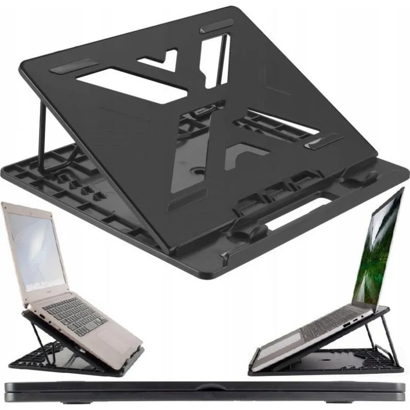Supporto laptop Art P14 regolabile pieghevole 17.3" - immagine 1