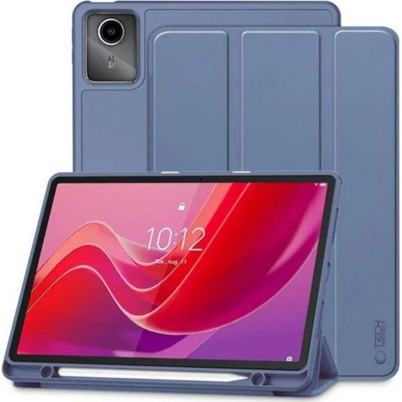 Custodia Tech-Protect SmartCase Pen per Lenovo Tab M11 con supporto e spazio penna - immagine 1