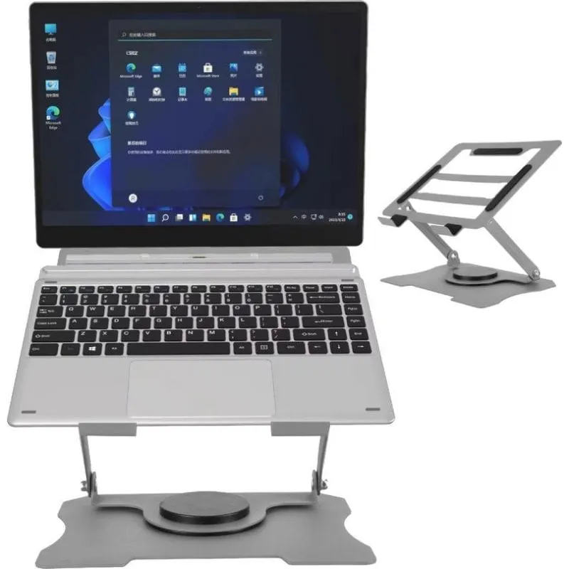 Supporto ergonomico regolabile Mozos N4-SV per laptop fino a 17 pollici - immagine 1