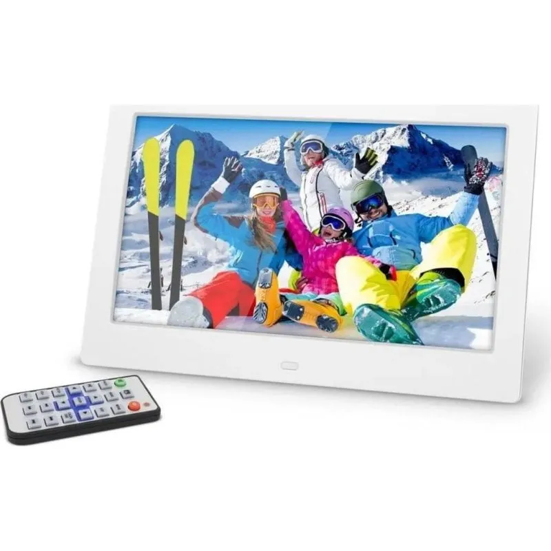 Cornice digitale Sencor SDF 1081 W 10,1" IPS bianca con altoparlante - immagine 1