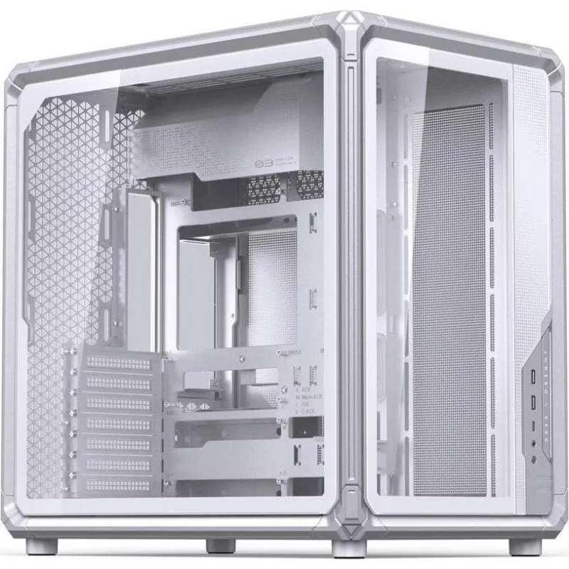 Case PC Jonsbo X400 Bianco Vetro Temperato ATX - immagine 1